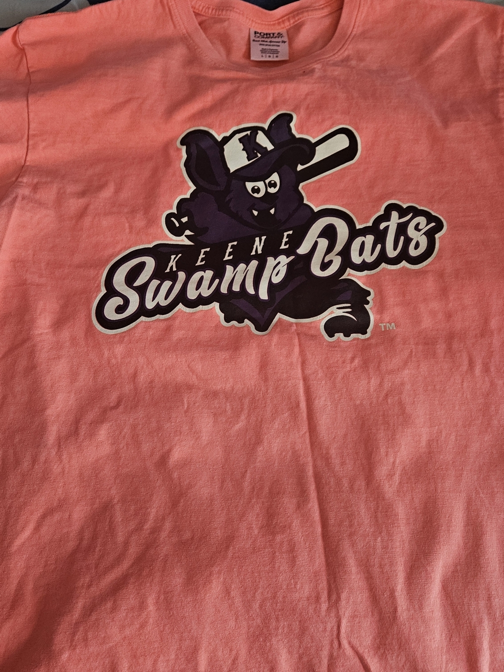 Keene Swamp Bats Pink Graphic Tee